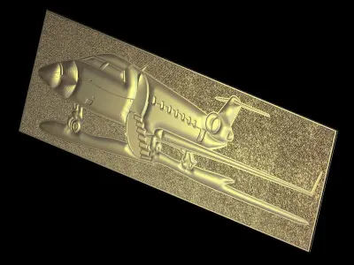 Jet Suitable for embossing Hot Foil Technique 3D model