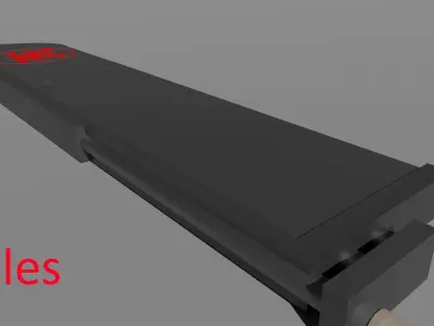 just big sword Free 3D model