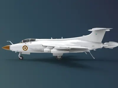 Blackburn Buccaneer S 1 3D model