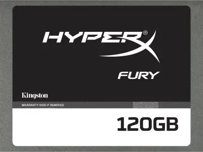 Kingston120GB hyperx fury ssd Free 3D model