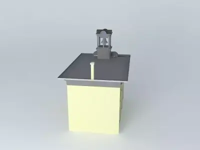 Stn 11 Minneapolis Cataract Station 1853 Free 3D model