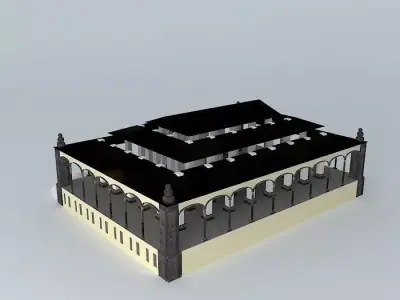 Old Market San Miguel de Allende 3D model