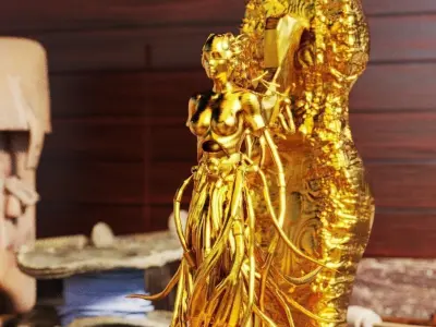 Girls Sculptures Free 3D print model