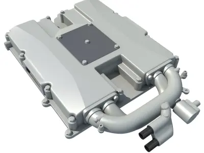 Engine Supercharger 3D model