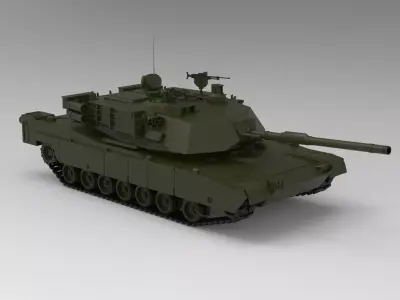 tank Abrams 3D model purchase