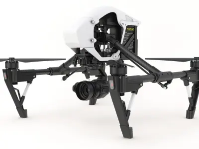 DJI Inspire 1 Pro 3D model