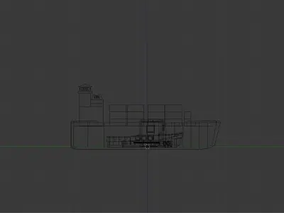 low poly ships pack Low-poly 3D model