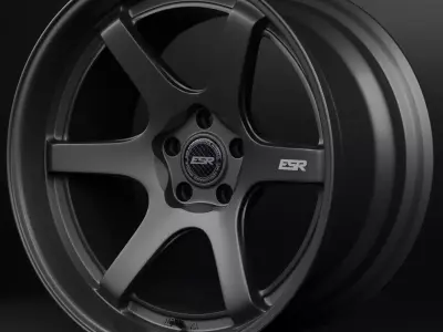 ESR AP6 FORGETECH Low-poly 3D model