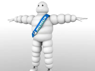 Michelin Mascot 3D model