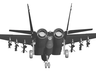 Mikoyan MiG-29 3D model