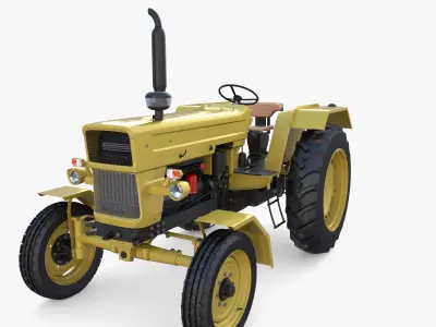 Generic Tractor v2 3D model