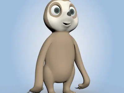 Sloth 3D model