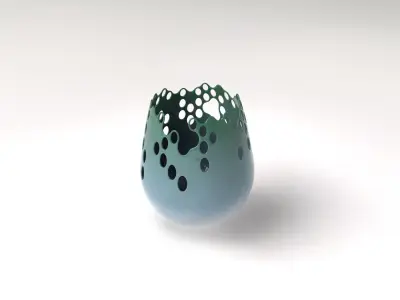 Decorative vase Free 3D model