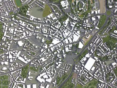 Dudley Low-poly 3D model