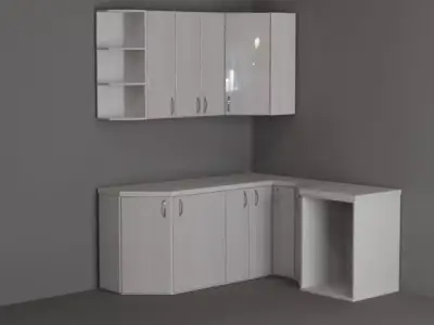  kitchen furniture Free 3D model