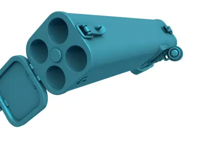 M202  Flash Grenade Rocket Launcher 3D print model