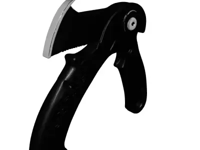 Tactical Folding Axe Tool 3D model