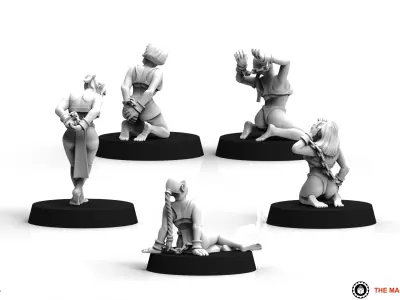 Universal Guard - Prisoner Slaves Free 3D print model