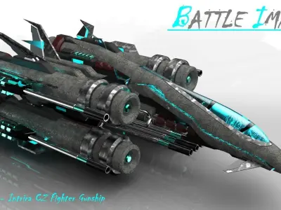 Inthira Fighter STL 3D print model
