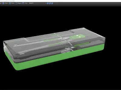 Compass A tool in computer screen 3D model