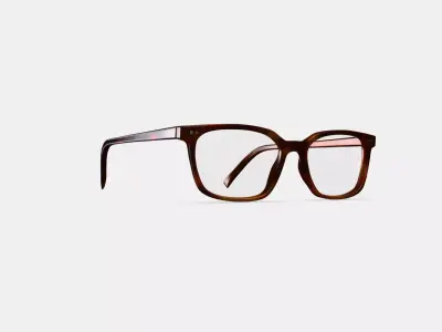 Weathers Eyeglasses in Rye Tortoise 3D model