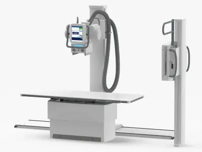 Radiograph Machine 3D model