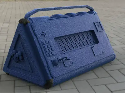 sci-fi bag 3D model