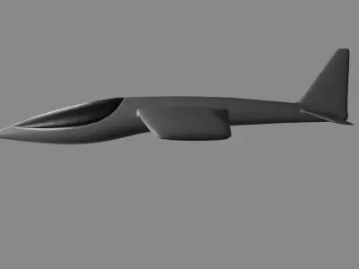 drone Low-poly 3D model