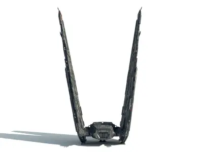 Spaceship star wars 3D model get