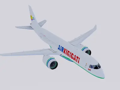 Embraer E-190 E-2 Air Kirib 3D model