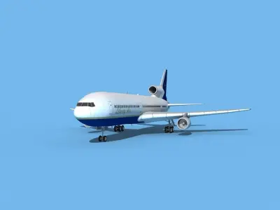 Lockheed L-1011 Liberty Air 3D model