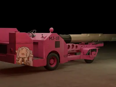 Bomb Loader MJ-1B 3D model