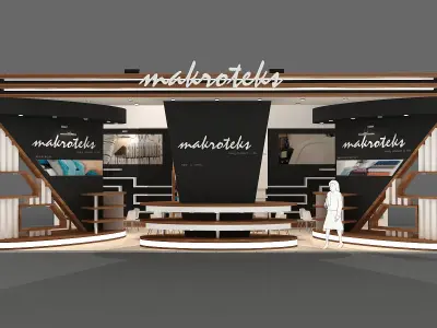 Exhibition stand - ST0029 3D model