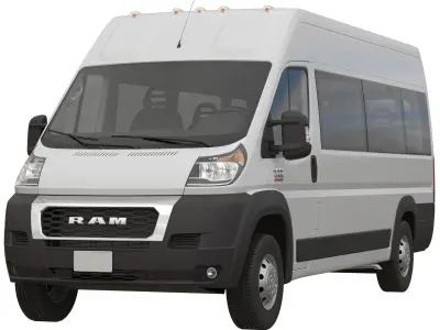 RAM PROMASTER 3500 Window Van 159 MAXI 3D model