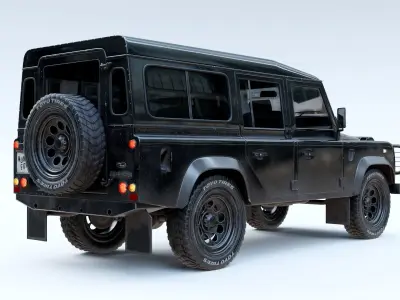 Land Rover Defender 110 1991 3D model
