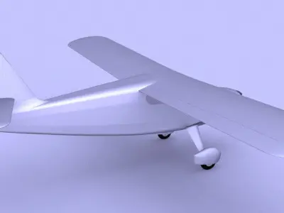 Stinson Voyager 108 3D model