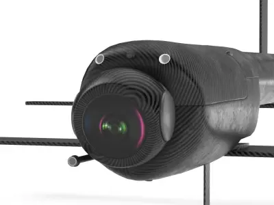 AeroVironment Switchblade 600 Predator Drone Missile 3D model