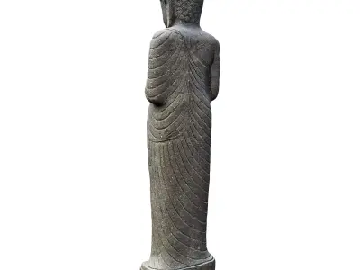 Garden sculpture Standing Buddha 3D model