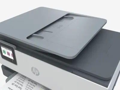 HP OfficeJet Pro 8035e All-in-One Printer 3D model