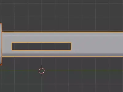 Tactical Katana Low-poly 3D model