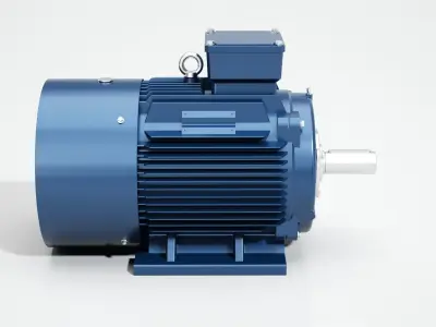 Electric motor 3D model