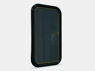 ALMAROD mirror Low-poly 3D model