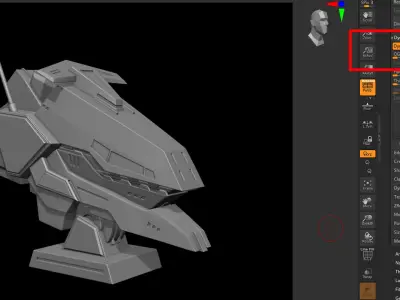 MHX00001 Mecha Supply - Head 3D model