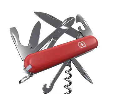 Victorinox Climber 1 3703  Open 3D model 3D model