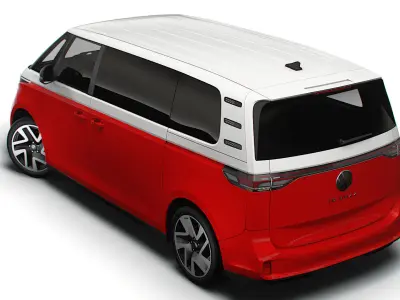 VW ID Buzz GTX LWB 2024 3D model