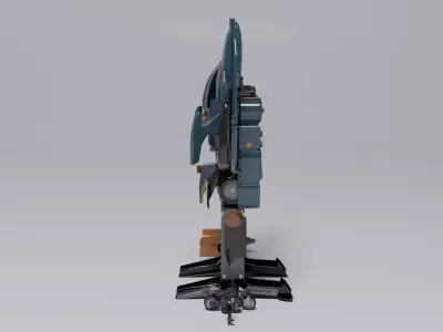 Batman Low-poly 3D model