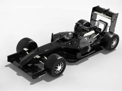 Formula 1 2017 Free low-poly 3D model