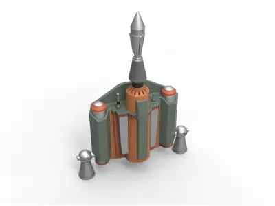 Boba Fett Jetpack from Star Wars The Empire Strikes Back 1980 3D print model