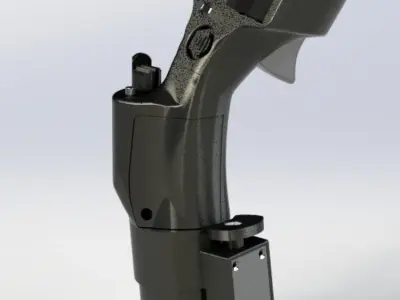 Eurofighter Typhoon Flight Simulation Stick Model 3D print model