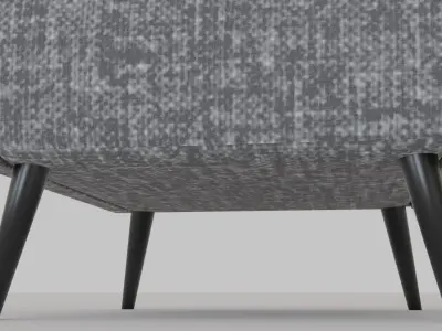 Armchair Free 3D model 5